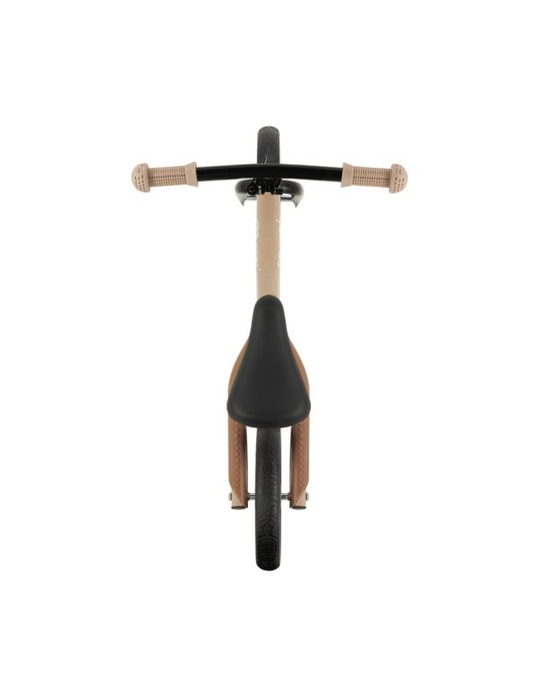 Bicicleta fara pedale cu roti led , Momi Isoka - Beige - imagine 2