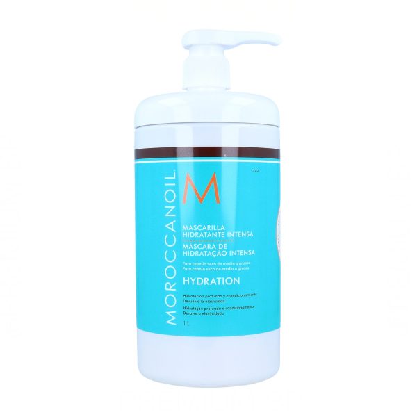 Moroccanoil, Hydration, Glycerin, Hair Treatment Cream Mask, Restores Elasticity, 1000 ml - For Women