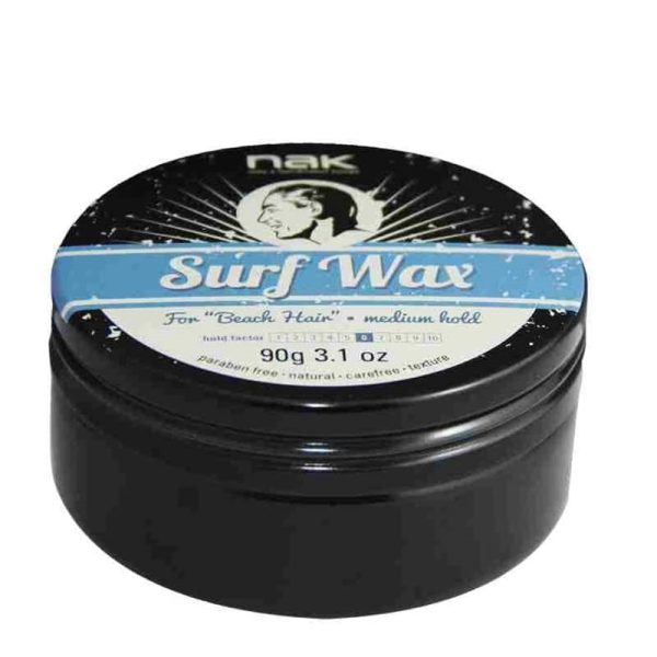 Nak, Barber Surf, Hair Styling Wax, For Styling, Strong Hold, 90 g - For Men