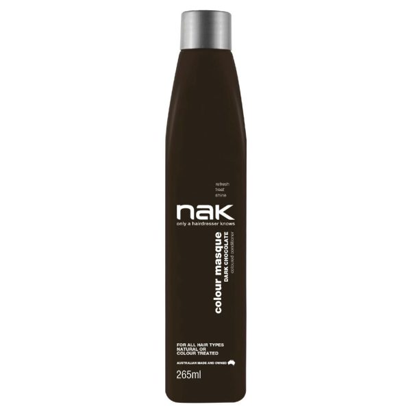 Nak, Signature, Hair Colouring Cream Mask,  Dark Chocolate, 265 ml - For Women