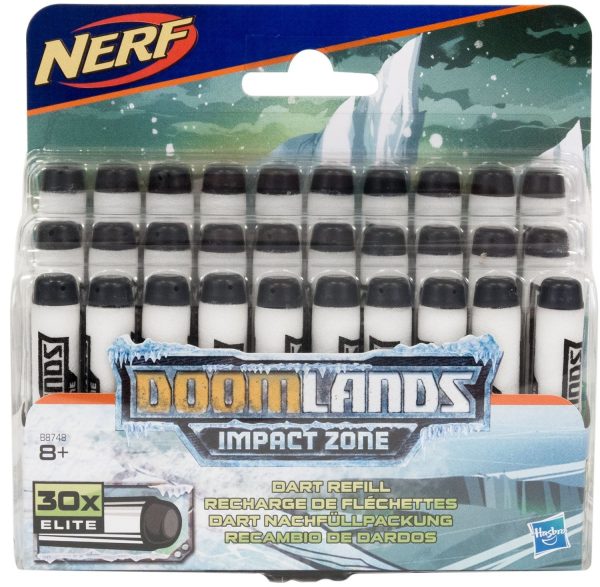 Set, Nerf, DoomLands Impact Zone, Refill, Darts, For Boys, 8+ years, 30 pcs - For Boys