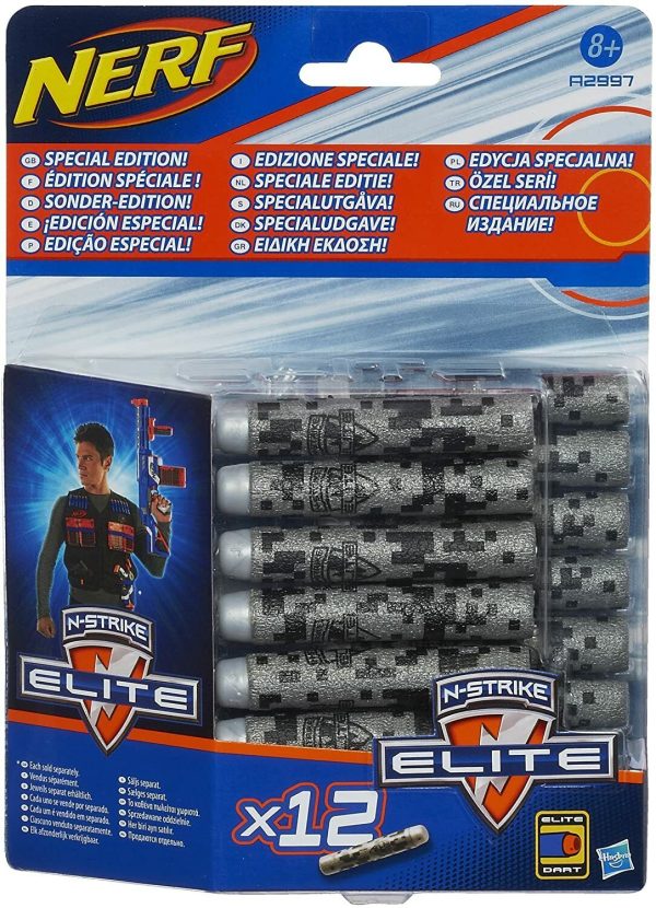 Set, Nerf, N-Strike, Refill, Darts, For Boys, 8+ years, 12 pcs - For Boys