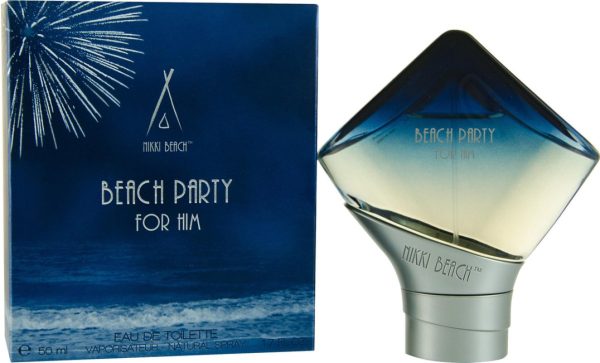 Nikki Beach, Beach Party, Eau De Toilette, For Men, 50 ml - For Men