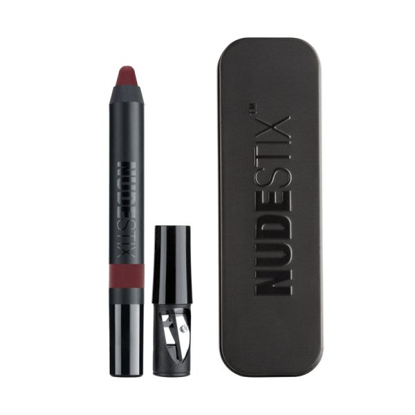 Nudestix, Intense Matte, Lip Liner & Cheek Blush 2-In-1, Raven, 2.5 g - For Women