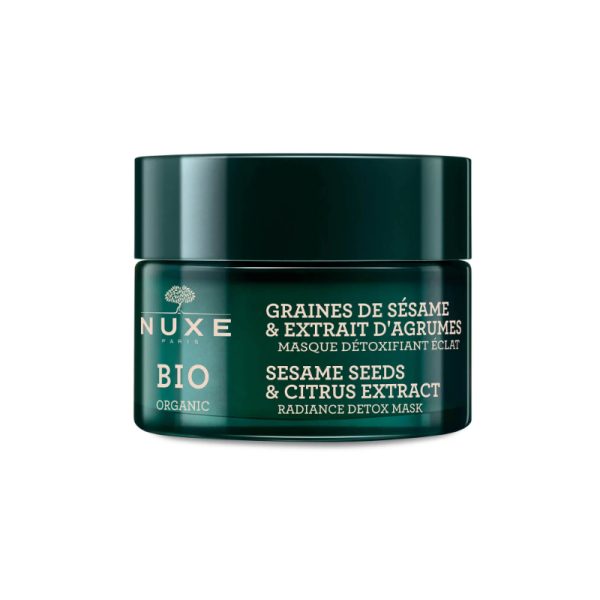 Nuxe, Bio Organic, Vegan, Detox, Cream Mask, For Face, 50 ml - For Women