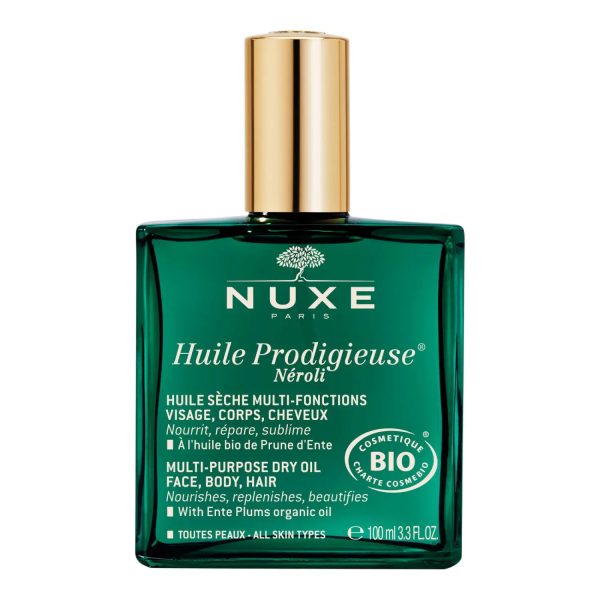 Nuxe, Huile Prodigieuse Multi-Purpose Neroli, Body Oil, For Face, Body & Hair, 100 ml - For Women