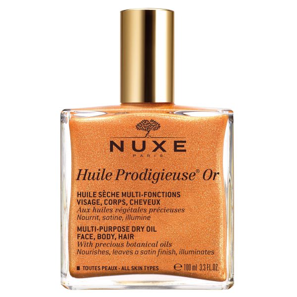 Nuxe, Huile Prodigieuse Or Multi-Purpose, Body Oil, For Body, Face & Hair, 100 ml - For Women