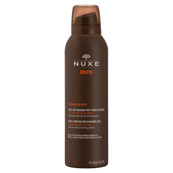 Nuxe, Men, Anti-Irritation, Shaving Gel, 150 ml - For Men