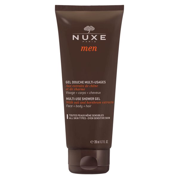 Nuxe, Men Multi-Use, Shower Gel, All Over The Body, 200 ml - For Men