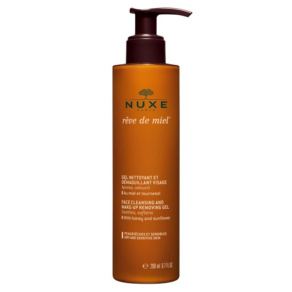 Nuxe, Reve de Miel, Cleansing & Makeup Removing Gel 2-In-1, 200 ml - For Women