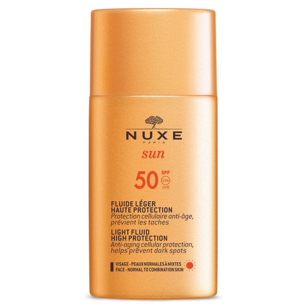 Nuxe, Sun, Sunscreen Fluid, For Face, 50 ml - For Women