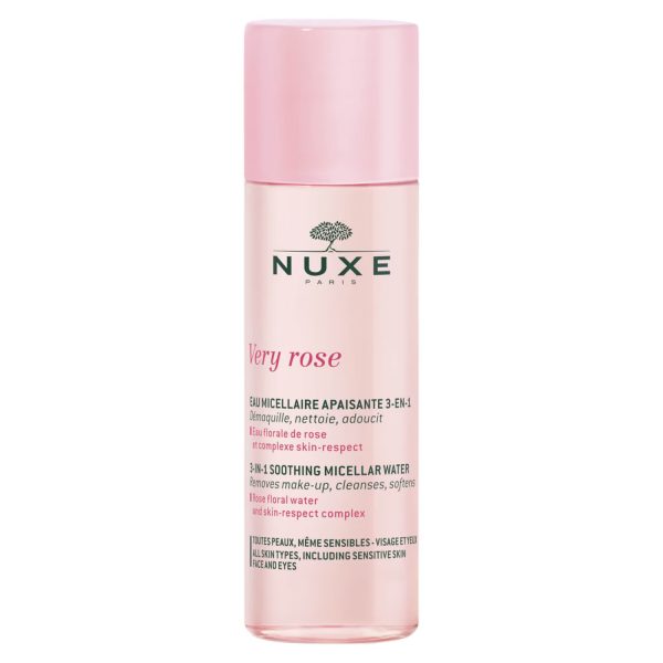 Nuxe, Very Rose, Cleansing, Micellar Water, For Sensitive Skin, 50 ml - For Women