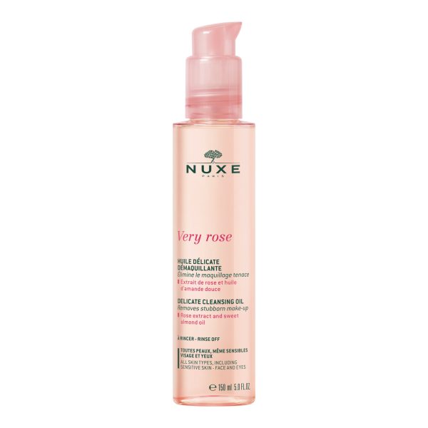 Nuxe, Very Rose, Cleansing Oil, For Face, 150 ml - For Women