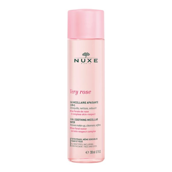 Nuxe, Very Rose, Cleansing, Micellar Water, For Sensitive Skin, 200 ml - For Women