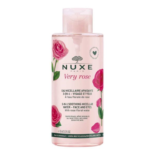 Nuxe, Very Rose, Micellar Water, For Sensitive Skin, 750 ml - For Women