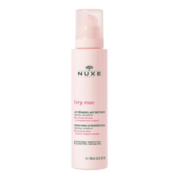 Nuxe, Very Rose, Vegan, Hydrating, Cleansing Milk, For Face, 200 ml - For Women