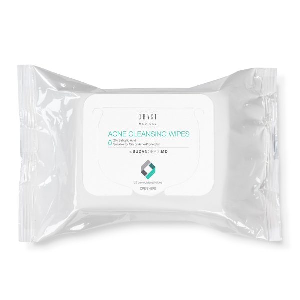 Obagi, Suzan OBAGI Md, Salicylic Acid, Makeup Remover Wipes, 25 pcs - For Women