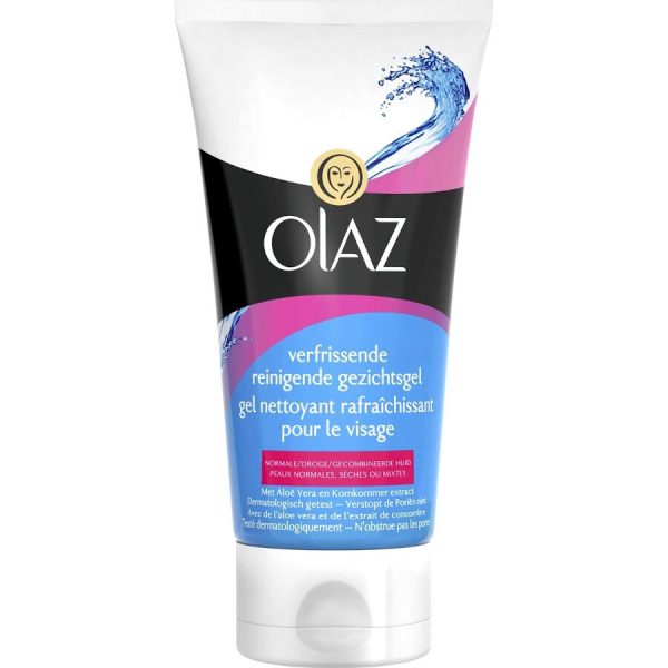 Olaz, Olaz, Eliminates Impurities, Cleansing Gel, For Face, 150 ml - For Women