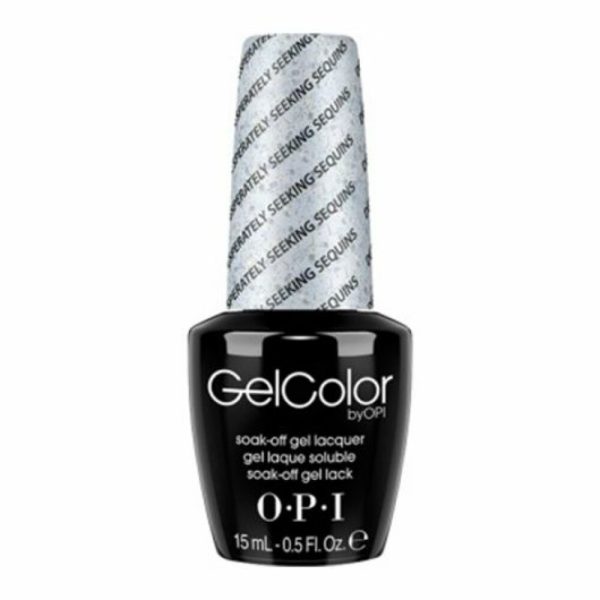 Opi, Gel Color, Semi-Permanent Nail Polish, Desperately Seeking Sequins, 15 ml - For Women