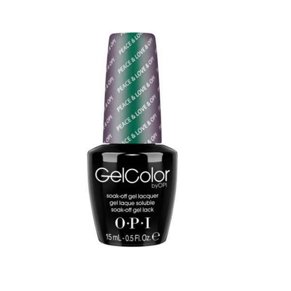 Opi, Gel Color, Semi-Permanent Nail Polish, GC F56, Peace & Love & Opi, 15 ml - For Women