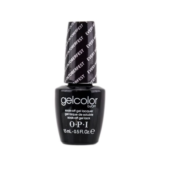 Opi, Gel Color, Semi-Permanent Nail Polish, GC G18, Every Month Is Oktoberfest, 15 ml *Tester - For Women