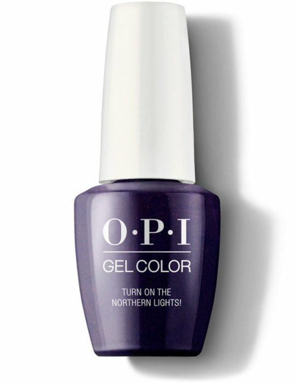 Opi, Gel Color, Semi-Permanent Nail Polish, GC I57, Turn On the Northern Lights!, 15 ml - For Women