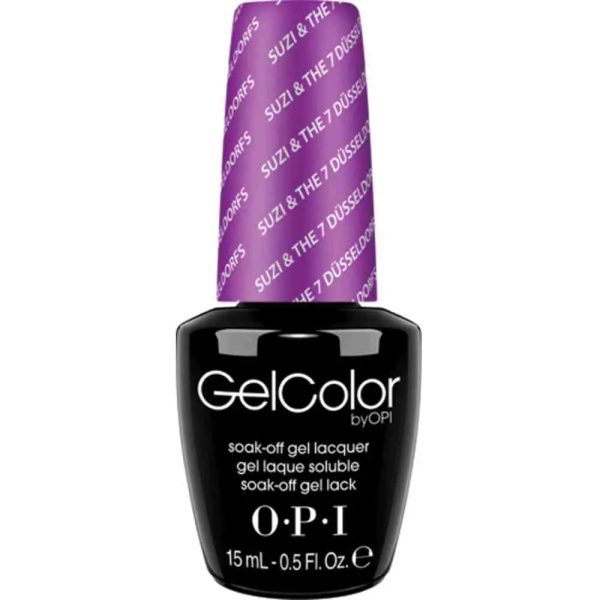 Opi, Gel Color, Top Coat, Semi-Permanent Nail Polish, Suzi & The 7 Dusseldorfs, 15 ml *Tester - For Women