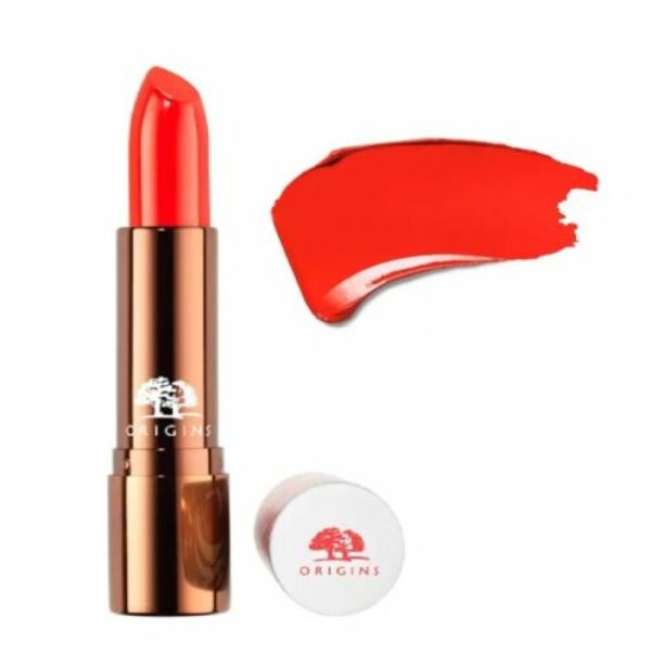 Origins, Blooming Bold, Cream Lipstick, 19, Tiger Lily, 3.1 g - For Women