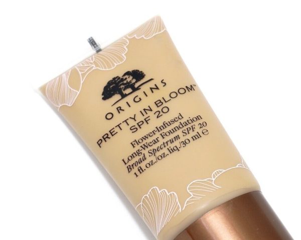 Origins, Pretty In Bloom, Long Wearing, Cream Foundation, 610, Deep Neutral, SPF 20, 30 ml - For Women