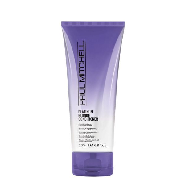 Paul Mitchell, Blonde Platinum Blonde, Paraben-Free, Hair Conditioner, Cools Brassiness, 200 ml - For Women