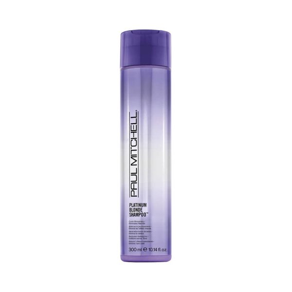 Paul Mitchell, Blonde Platinum Blonde, Paraben-Free, Hair Shampoo, Cools Brassiness, 300 ml - For Women