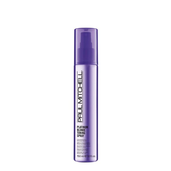 Paul Mitchell, Blonde Platinum Blonde, Paraben-Free, Hair Toning Spray, For Blonde/Highlighted/Gray Or White Hair, 150 ml - For Women