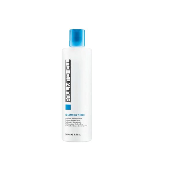 Paul Mitchell, Clarifying Three, Vegan, Hair Shampoo, Removes Chlorine, 500 ml - For Women