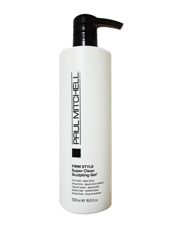 Paul Mitchell, Firm Style Super Clean Sculpting, Paraben-Free, Hair Styling Gel, For Styling, Firm Hold, 500 ml - For Women