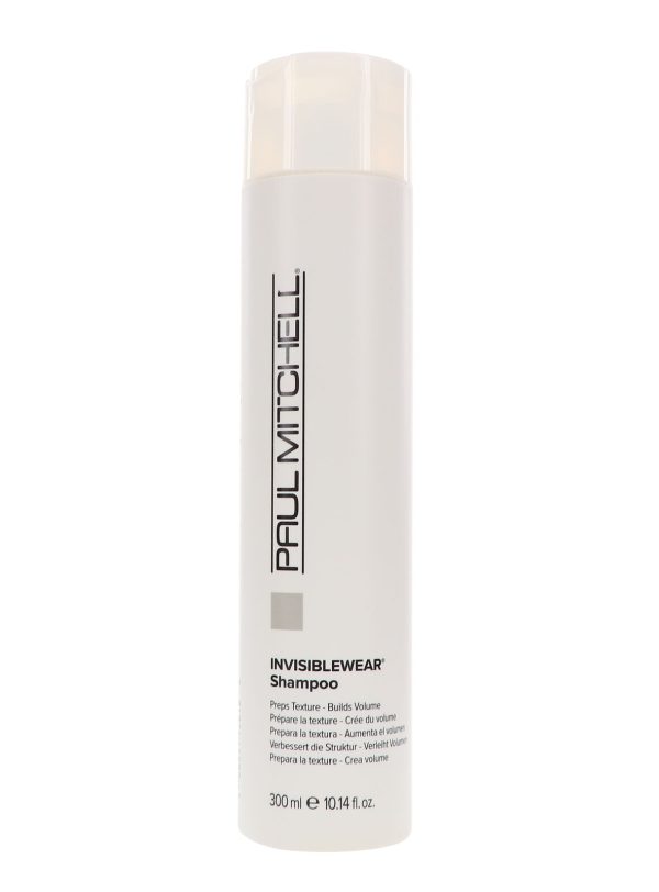 Paul Mitchell, Invisiblewear, Paraben-Free, Hair Shampoo, Texturizing, 300 ml - For Women