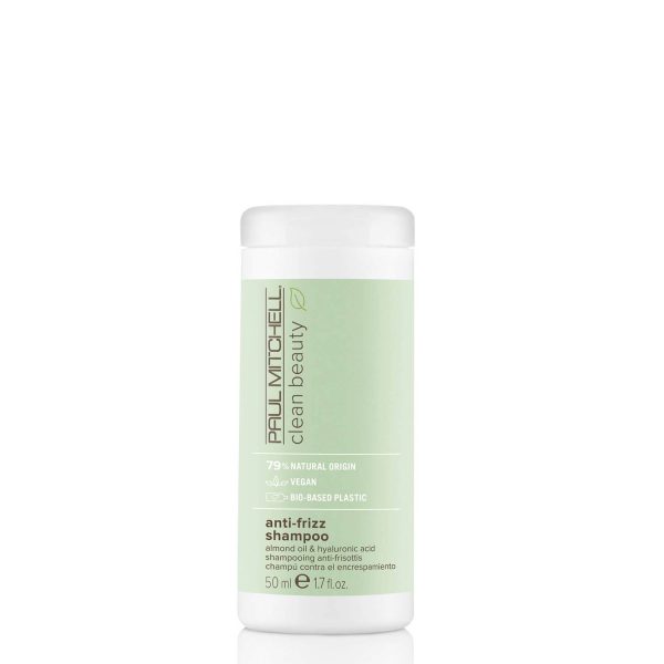 Paul Mitchell, Clean Beauty Anti-Frizz, Vegan, Hair Shampoo, Anti-Frizz, 50 ml - For Women