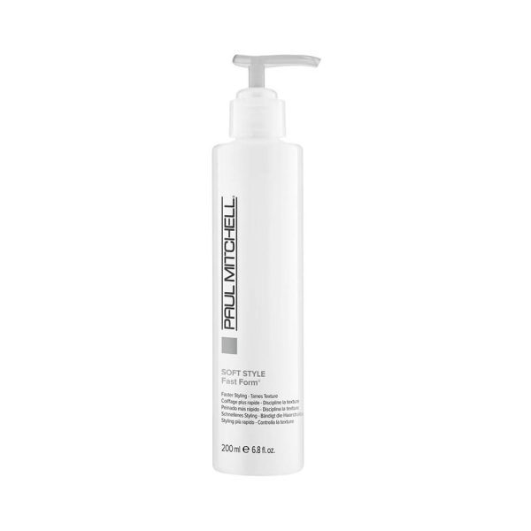 Paul Mitchell, Soft Style Fast Form, Paraben-Free, Hair Styling Cream, Soft Hold, 200 ml - For Women