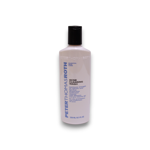 Peter Thomas Roth, Acne Clearing Wash, Salicylic Acid, Anti-Blackheads, Emulsion, For Face, 250 ml - Unisex