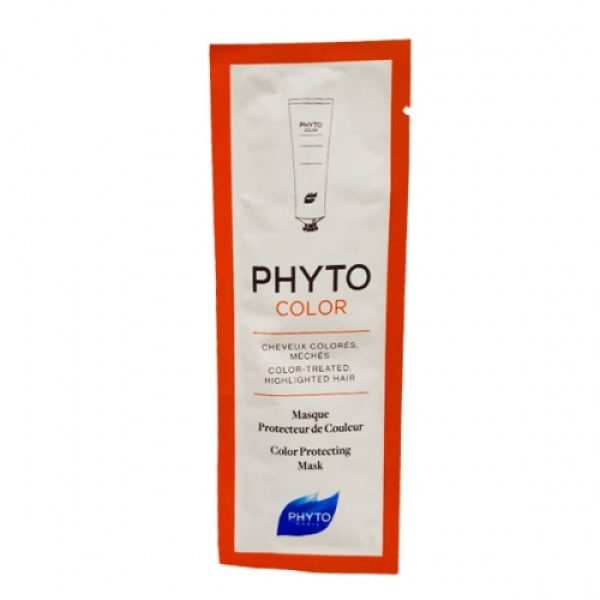 Phyto, Color Protect, Hair Treatment Cream Mask, For Colour Protection, 10 ml - For Women