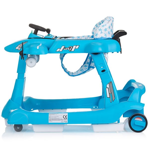 Premergator Chipolino Airplane 3 in 1 blue - imagine 2