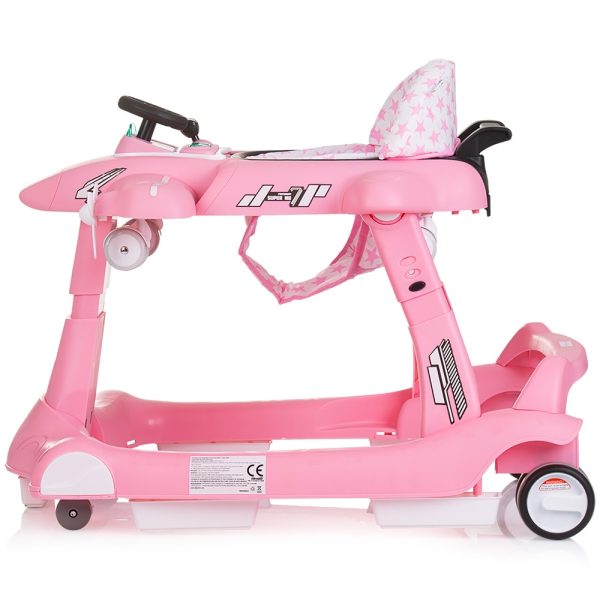 Premergator Chipolino Airplane 3 in 1 pink - imagine 2