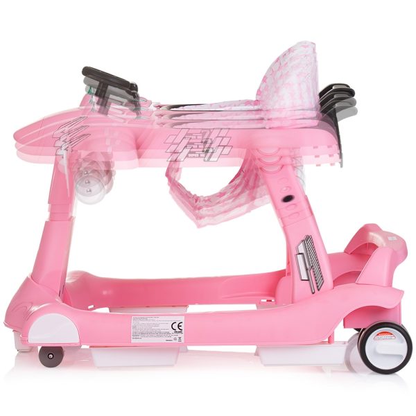 Premergator Chipolino Airplane 3 in 1 pink - imagine 3