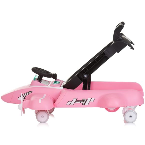 Premergator Chipolino Airplane 3 in 1 pink - imagine 5