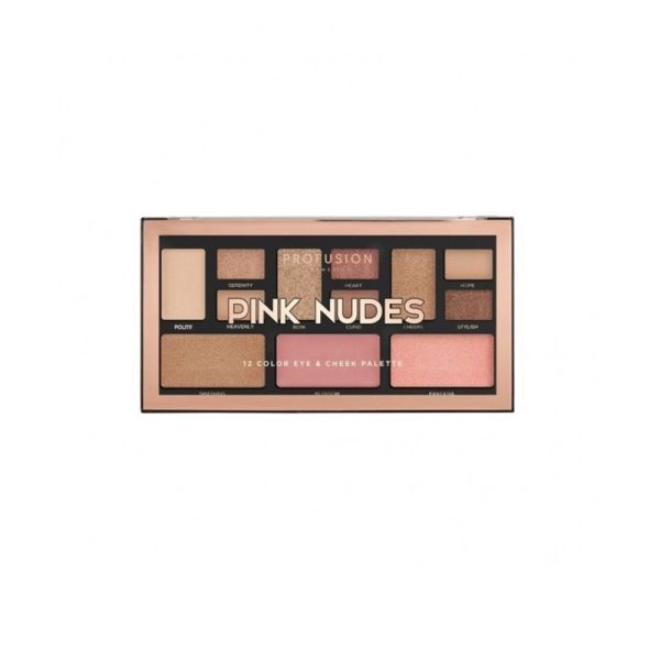 Profusion, Mini Artistry, Eyeshadow Palette, Pink Nudes, 1.5 g - For Women