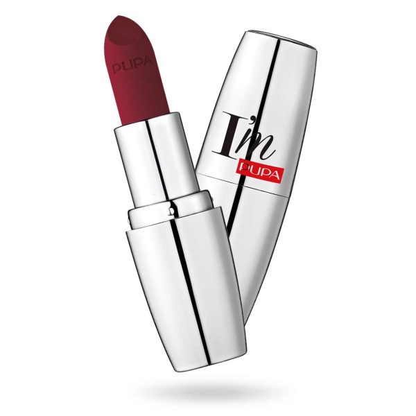 Pupa, I`m Matt, Matte, Cream Lipstick, 073, Irresistible Burgundy, 3.5 g - For Women