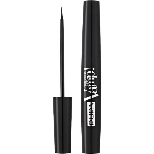 Pupa, Vamp!, Paraben-Free, Waterproof, Kohl Eyeliner, 100, Black, 0.32 g - For Women