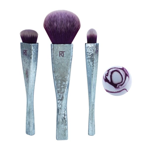 Set, Real Techniques, Crush Ruler Of The Skies, Multi Face Brush, 4 pcs - For Women