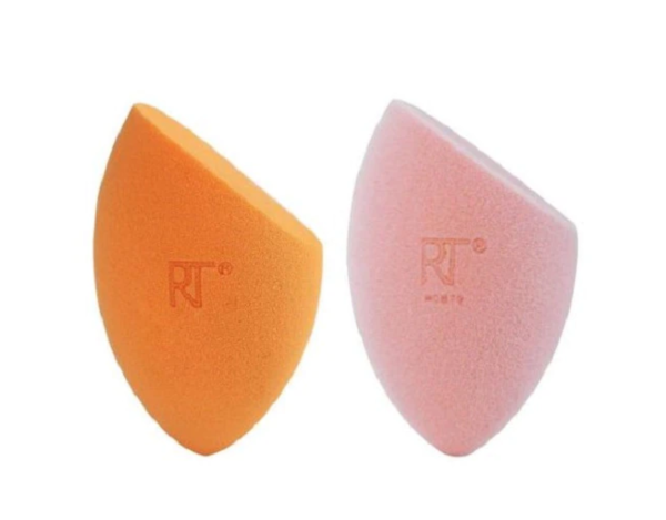 Set Duo, Real Techniques, Miracle Powder, Makeup Sponge, 2 pcs - For Women