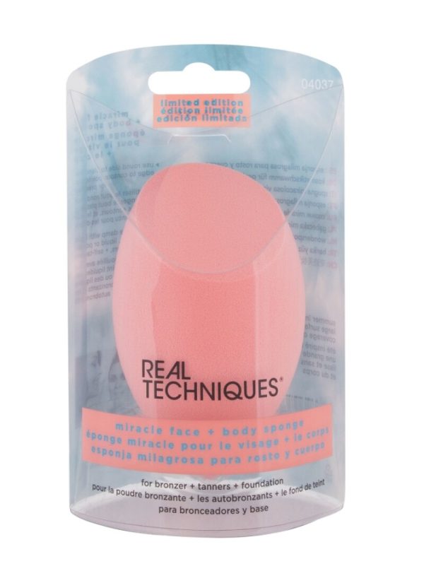 Real Techniques, Miracle Face + Body, Makeup Sponge - For Women