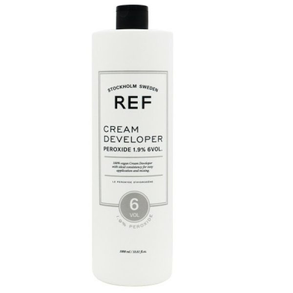 Ref Stockholm, Peroxides, Developer, Hair Oxidant Lotion, 1.9%, 6 vol, 1000 ml - For Women